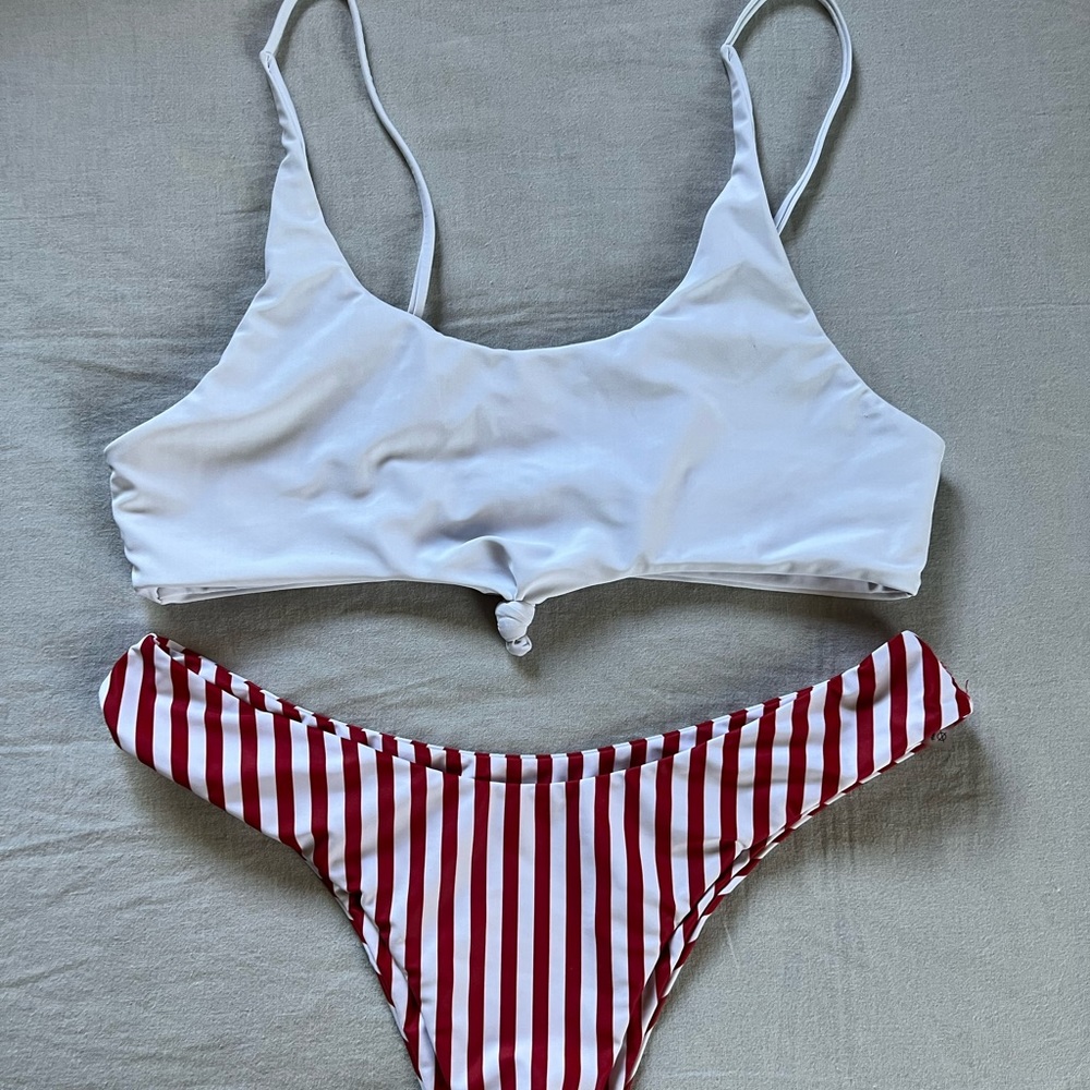 Stripped Knot Bikini